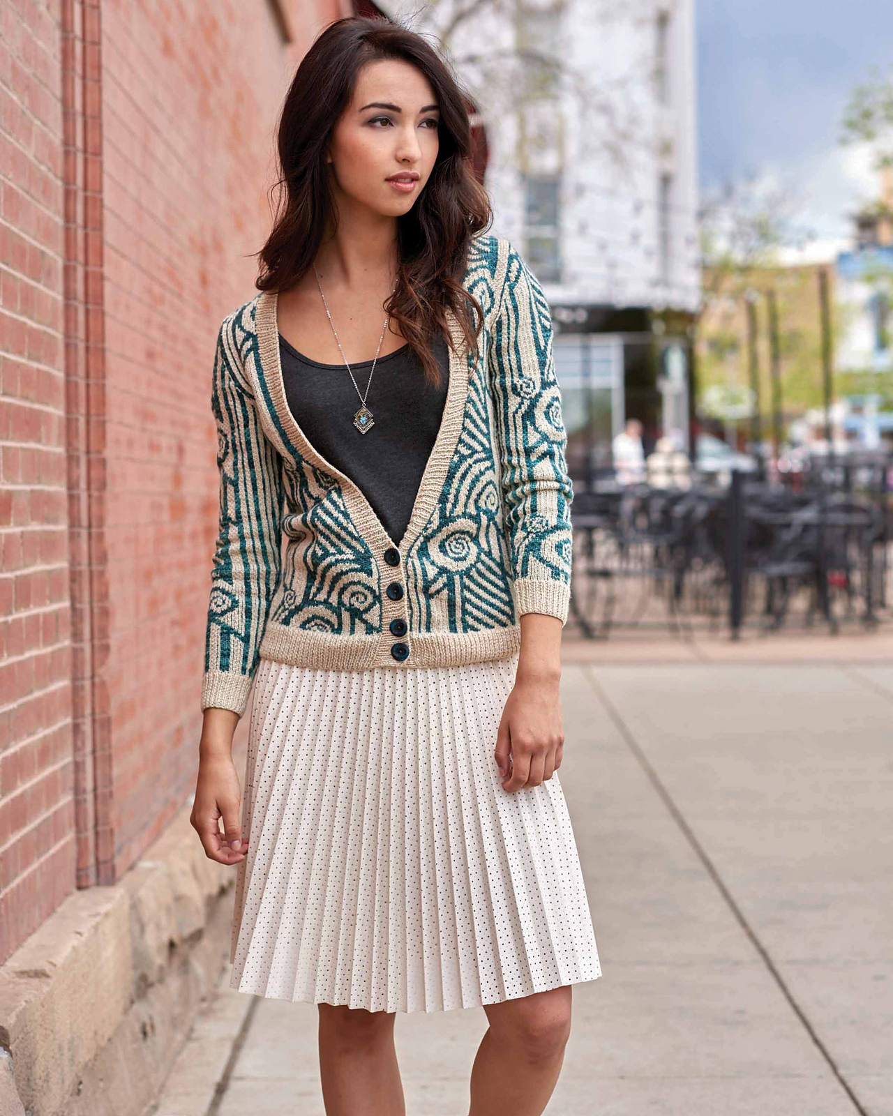 Savoy pattern from Urban Knit Collection